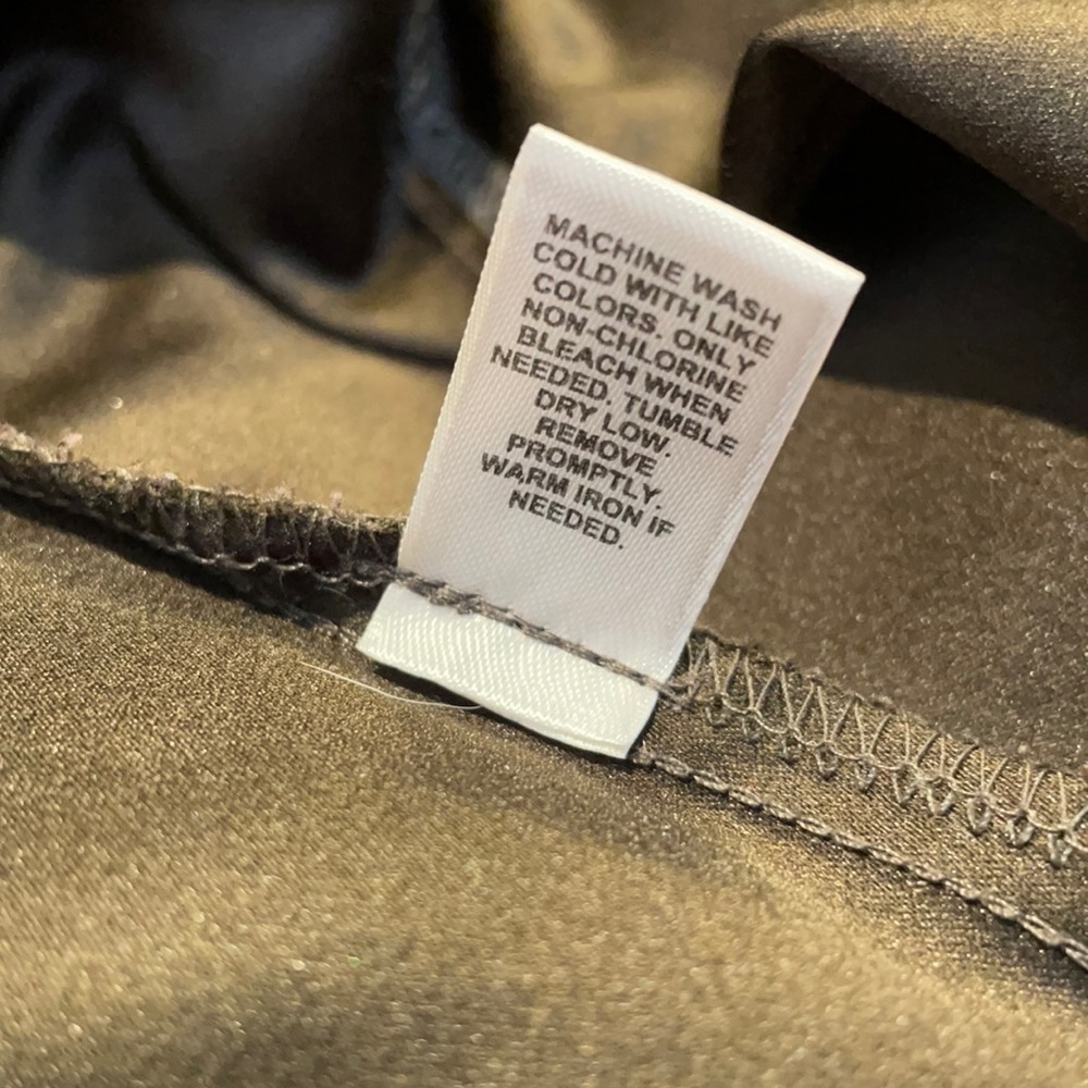Faux Suede Button-up - Picture 8 of 9